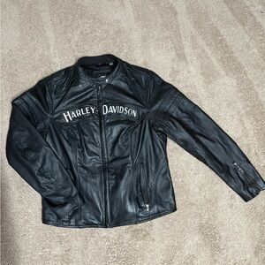 Harley-Davidson Black Leather Jacket for Women